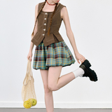 Stitch Design Brown Vest