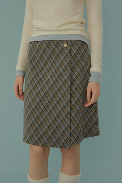 Retro British Plaid Skirt