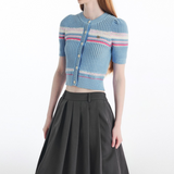 French Cable Knit Top