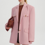 Classic Pink Suit Jacket