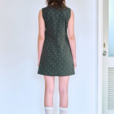 Main Ribbon Dot Dress