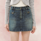 Hot Short Denim Skirt