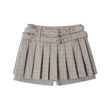 Two Piece Short Ruffle Skirt