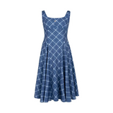 Blue Plaid Original Dress