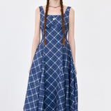 Blue Plaid Original Dress