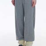 Solid Color Loose Sweat Pants