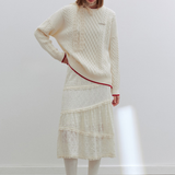 Layer Lace Soft Skirt