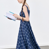 Blue Plaid Original Dress