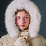 Fur Hood Volume Down Coat